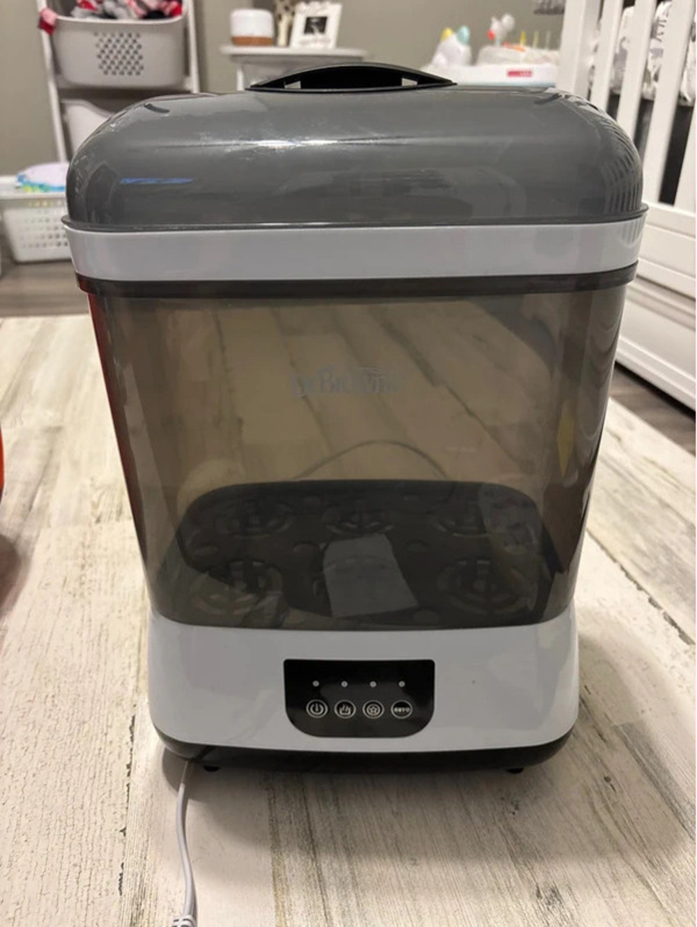 Dr. Brown’s Bottle Sterilizer & Dryer Gray Like New Tested Working